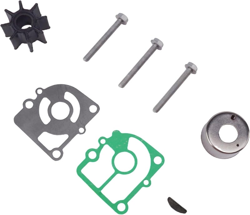 SeaSierra Boat Marine 362-87322-0 Water Pump Impeller Repair Kit for Tohatsu Nissan 9.9 12 15 18 F15 F18 F20 Outboard Motor Replace 362652310M - Image 3